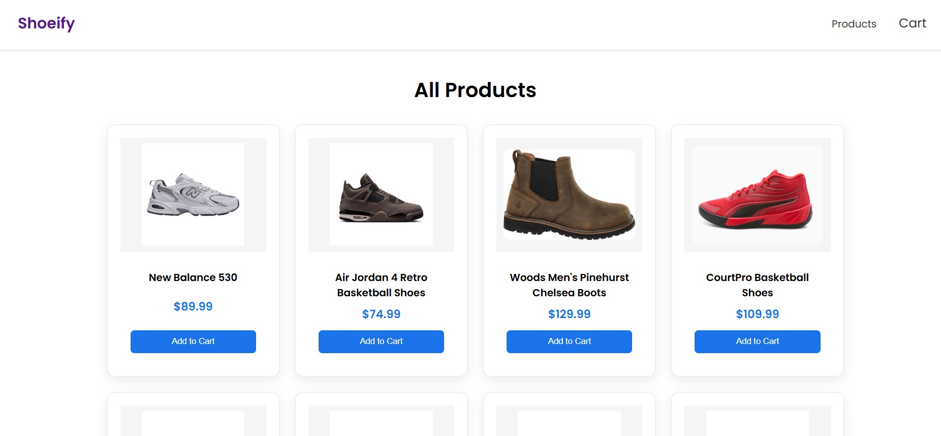 React Website